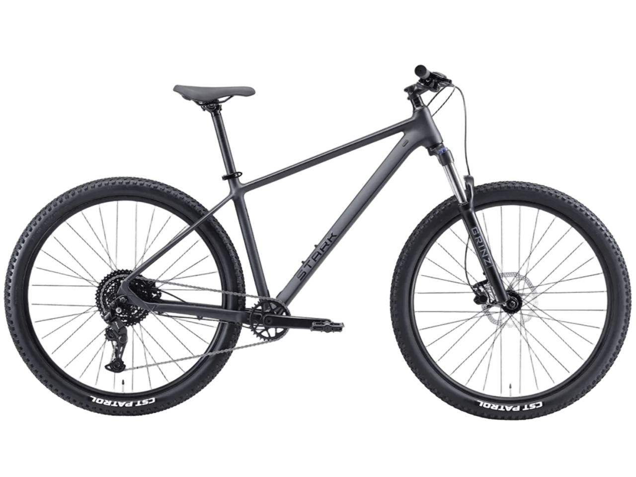 Горный велосипед Stark'26 Hunter 29.2 HD (антрацит матовый/черный)